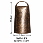 Handmade Steel Cow Bell / Livestock Marker (SW-423, 16.0cm x 7.5cm)