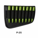 Handmade Leather Buttstock Rifle Ammunition / Cartridge Holder (P-25)