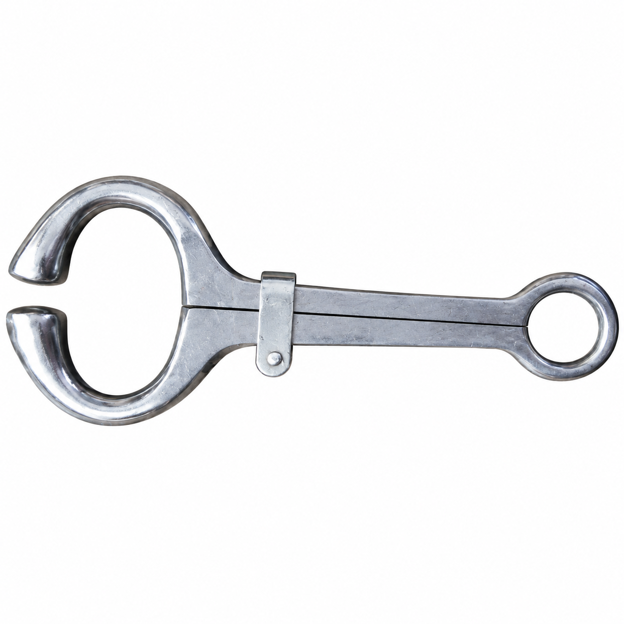 17 Stainless Steel Veterinary Bull Nose Lead Holder / Cattle Restraint Ring Lead - Image 1