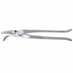 Stainless Steel Veterinary Tooth Extractor Pliers / Equine & Livestock Dental Forceps