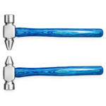 Professional Farrier Driving Hammer with Blue Wooden Handle