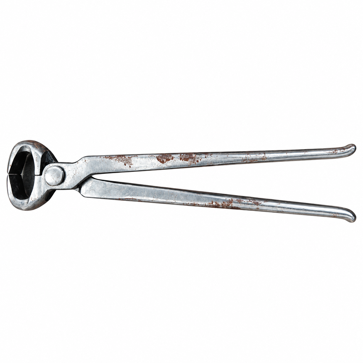 5 (2) Heavy-Duty Steel Farrier Hoof Nippers / Livestock Pull-Off Pincers - Image 1