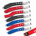 Professional Farrier Hoof Knives Set with Color Wooden Handles