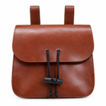 Premium Vintage Leather Belt Pouch & Saddle Hip Bag
