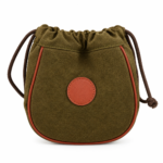 Tactical Olive Canvas Drawstring Field Pouch