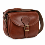 Premium Vintage Leather Saddle Messenger Bag