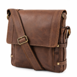 Premium Vintage Leather Messenger Bag