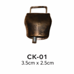 Rustic Antique Bronze Swiss / Alpine Cowbell (Model CK-01)
