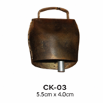 Rustic Antique Bronze Swiss / Alpine Cowbell (Model CK-03)