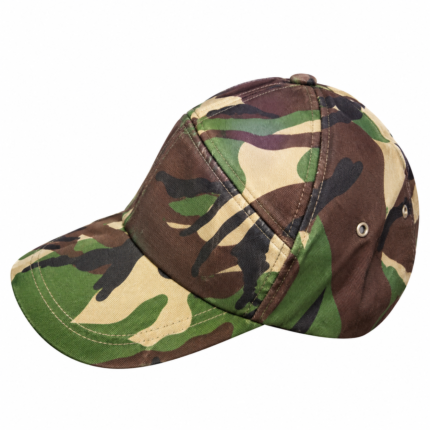 Ventilated Woodland Camouflage Tactical Cap
