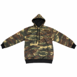 Tactical Camouflage Pullover Fleece Hoodie