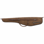 Heritage Distressed Brown Leather Scoped Rifle Soft Case