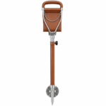 Adjustable Leather & Stainless Steel Field Shooting Stick Seat