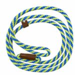 Multicolor Braided Rope Slip Dog Leads
